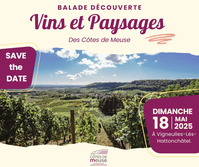 Balade découverte vins et paysages des côtes de Meuse