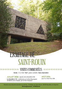 Visites commentées de l'ermitage de Saint-Rouin