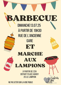 Barbecue et marche aux lampions