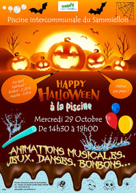 Happy Halloween à la piscine