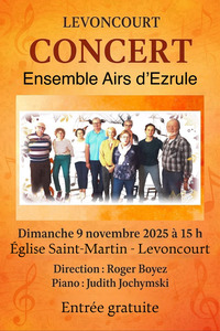 Concert : Ensemble Airs d'Ezrule