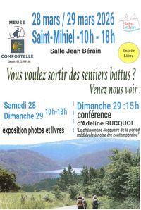 Exposition et conférence : les sentiers de Compostelle