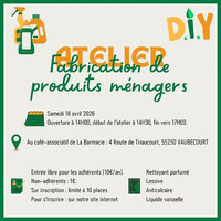 Atelier : Fabrication de produits ménagers