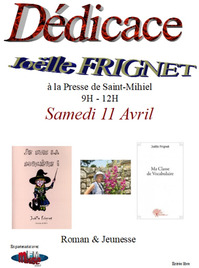 Joëlle Frignet en dédicace