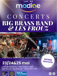 Concerts Big Brass Band & les FrouZ