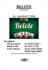 Concours de belote