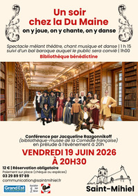 Spectacle - Un soir chez la Du Maine