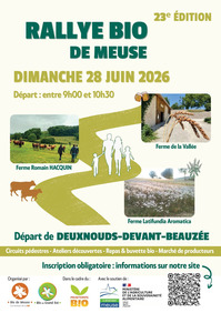23ème édition du Rallye Bio de Meuse