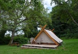 Cabane tente camping du bois joli - Saint-Maurice-sous-les-Côtes