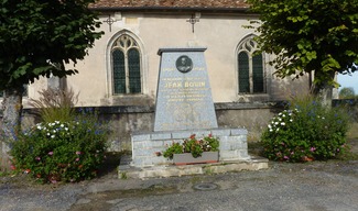 STÈLE DE JEAN BOUIN - Bouconville-sur-Madt