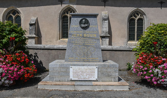 Stèle de Jean Bouin - Bouconville-sur-Madt