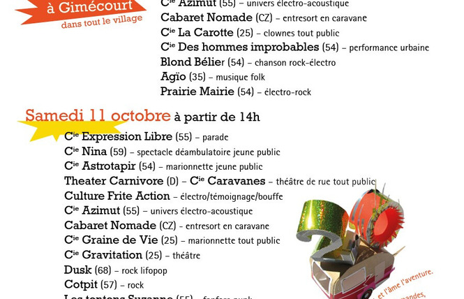 Les 20 ans de la compagnie Caravanes 2 - Gimécourt