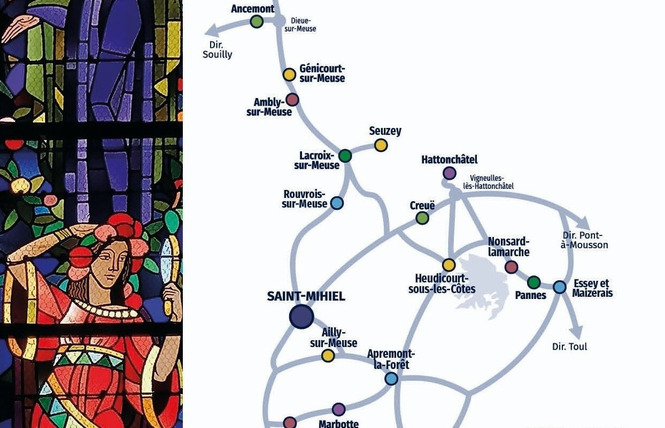 Parcours Vitrail 4 - Saint-Mihiel