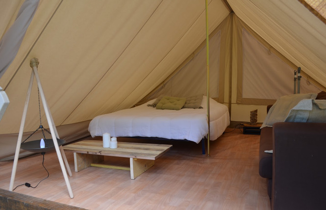 Cabane tente camping du bois joli 3 - Saint-Maurice-sous-les-Côtes