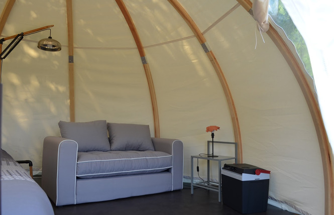 Dôme-wigwam camping du bois joli 2 - Saint-Maurice-sous-les-Côtes