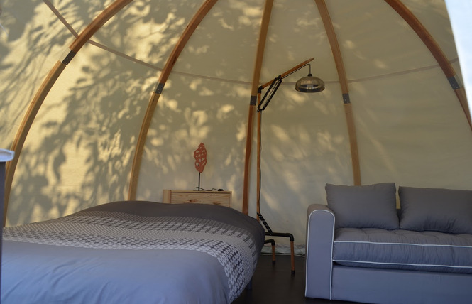 Dôme-wigwam camping du bois joli 3 - Saint-Maurice-sous-les-Côtes