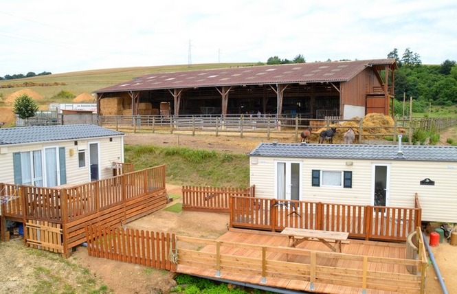 Mobile home 4 places ferme de Woimbey 1 - Woimbey